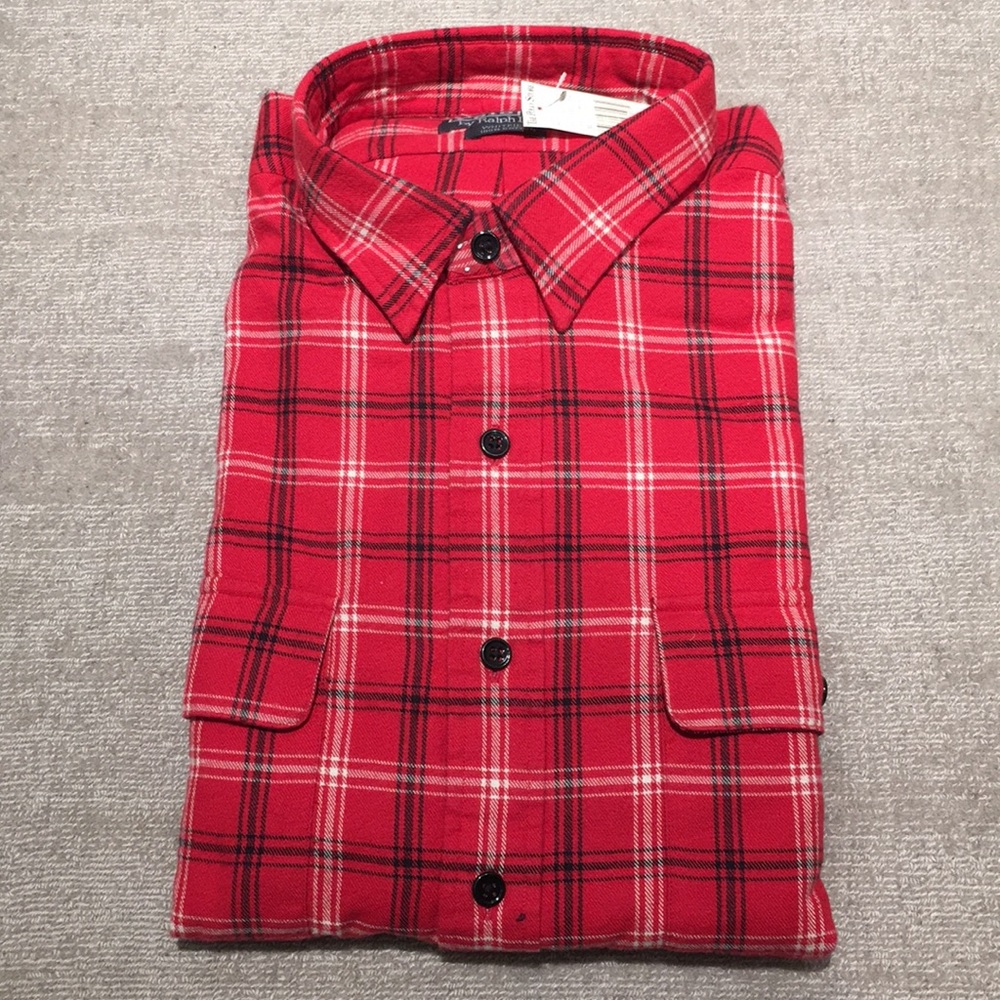 BNWT plaid Ralph Lauren shirt